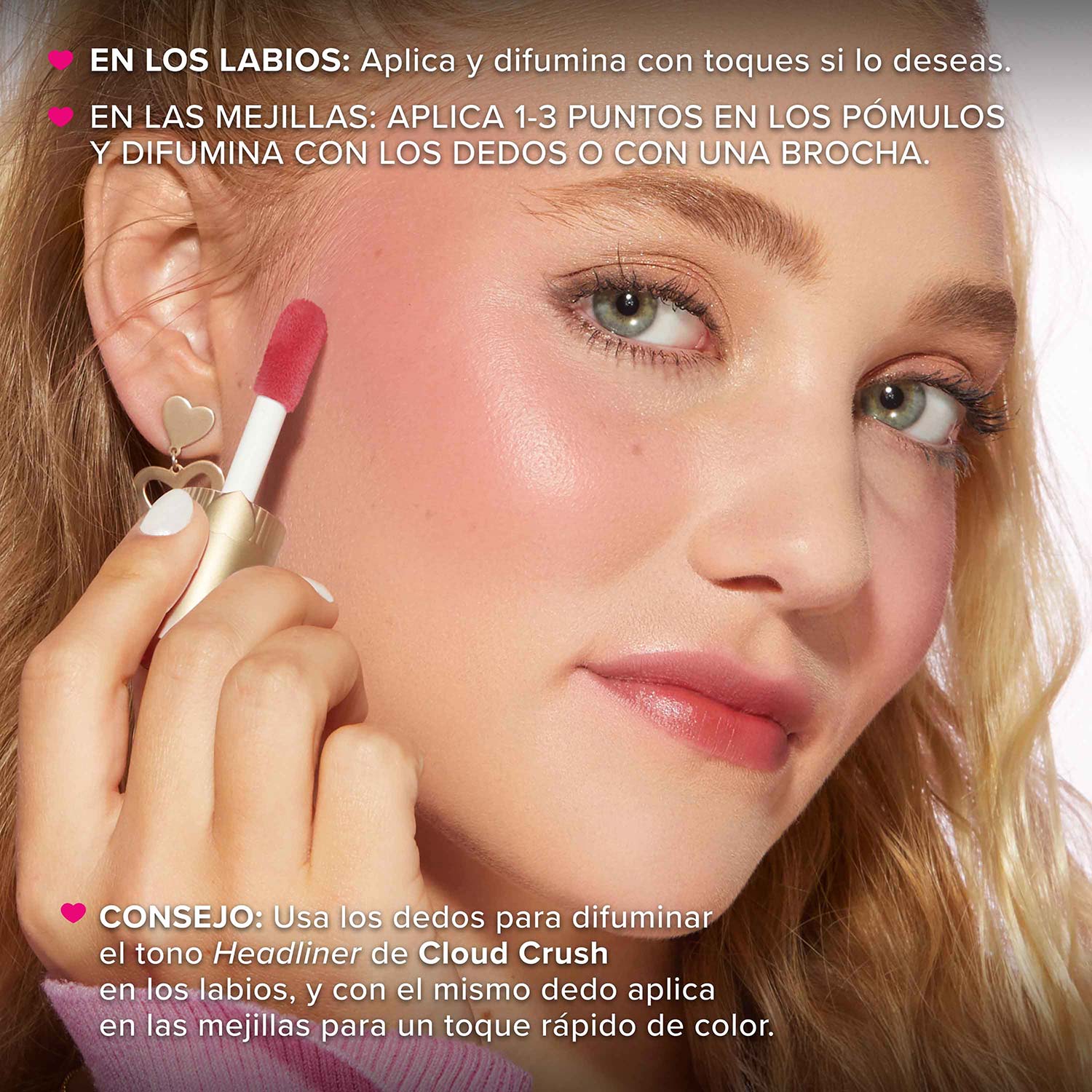 LIP & CHEEK TINT (BLUSH LÍQUIDO MULTIUSOS)